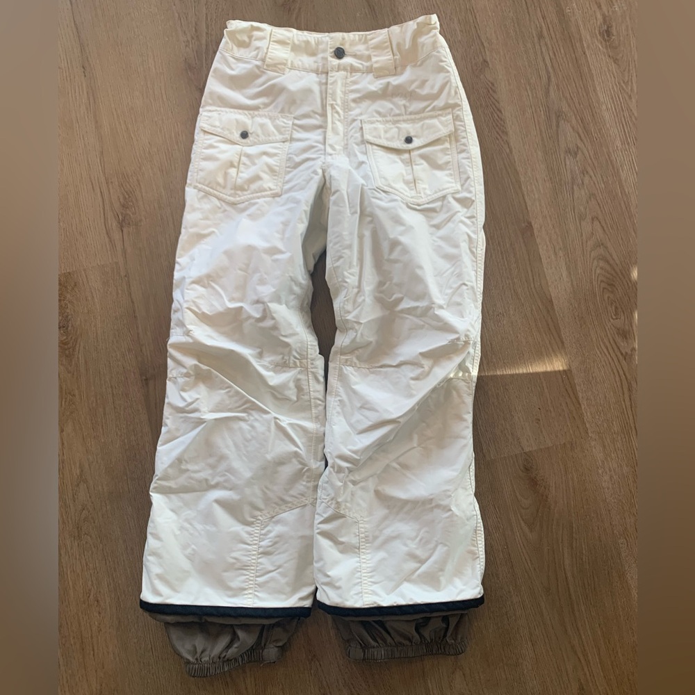 Girls Orage Ski Pants Snowpants Size 10 medium adjustable waist snow winter